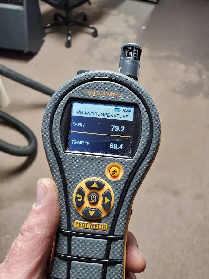 Moisture meter humidity assessment for Fire & Smoke Damage Restoration in Social Circle